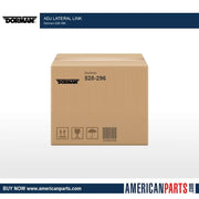 Cardboard box for Dorman Adj Lateral Link replacement part offering durability
