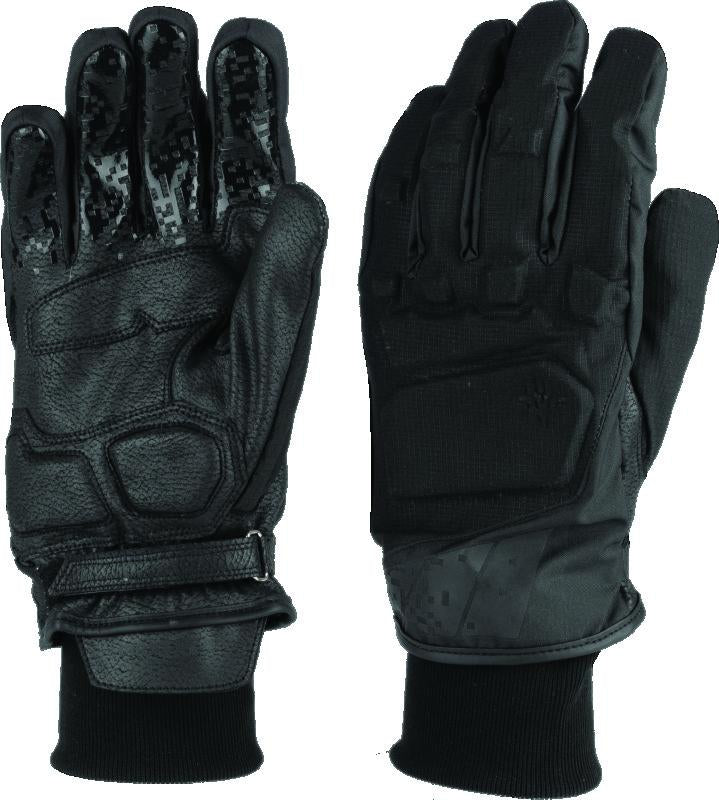 First Gear 527563 FIRSTGEAR Thermodry Short Gloves Black - Large - 527563