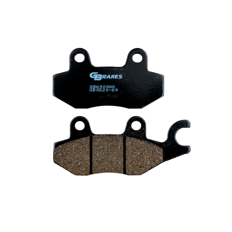 Gbrakes Brake Pads Semi Metallic GB0520-69