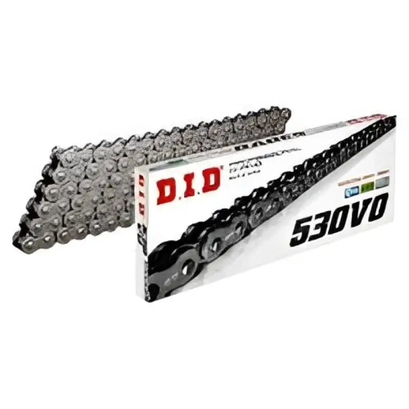 Motorcycle drive chain 530VO-98L Chain and packaging for 530VO-98L chain replacement