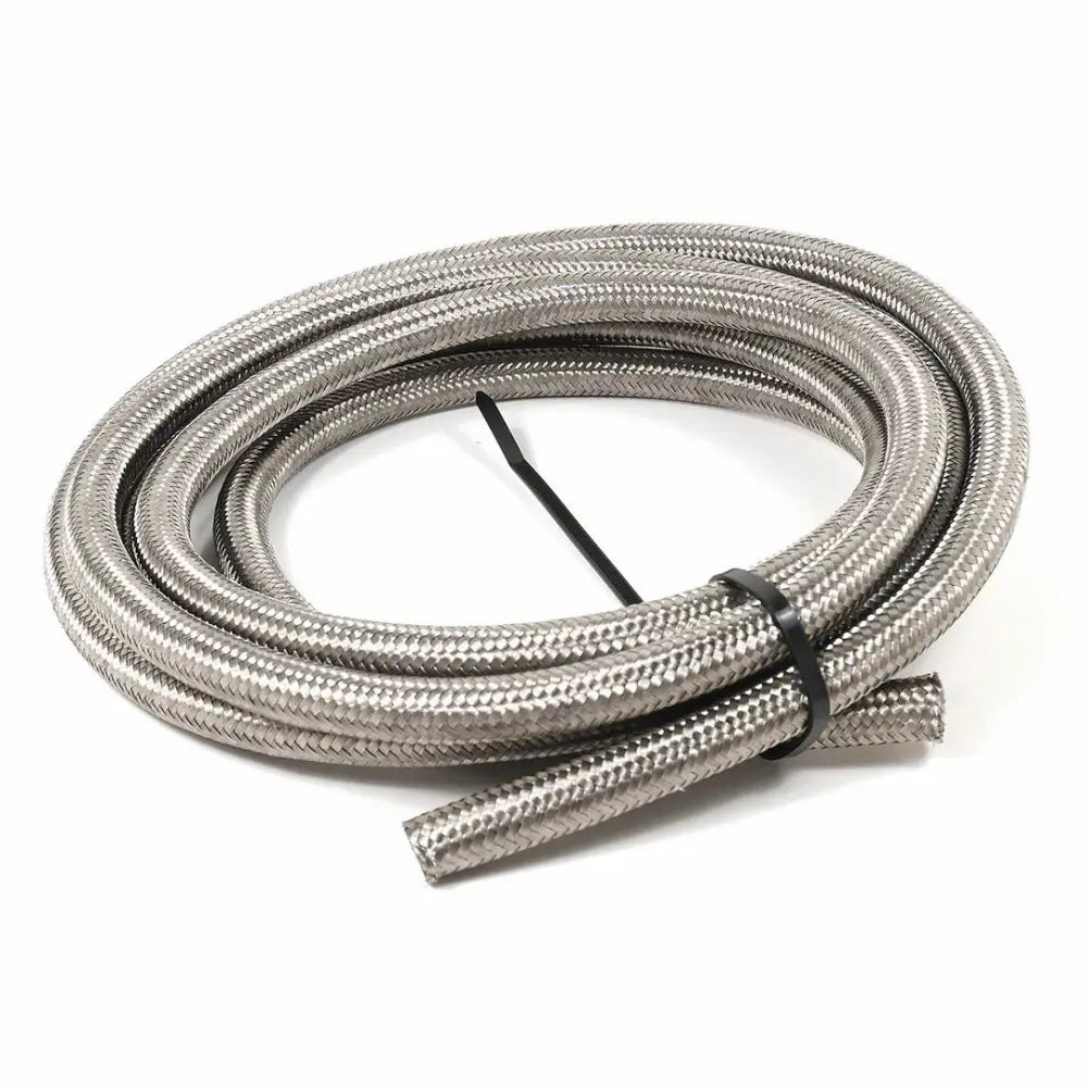 5320620 Speedfx Dbl Brd Ss Racing Hose -6An X 20’ - Line and Tubing