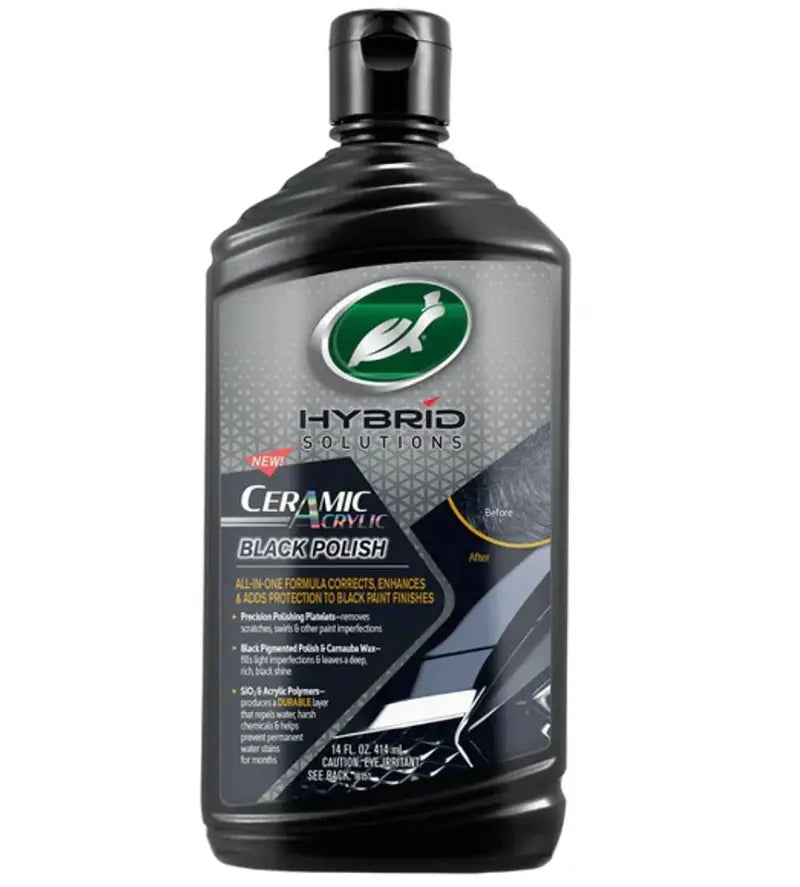 53448 Turtlewax Hs Ceramic Acrylic Black Polish