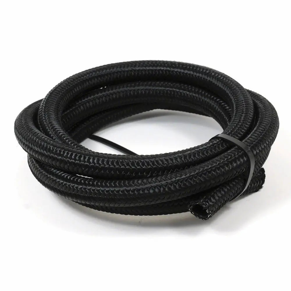 5350806 Speedfx Blk Nylon Ss Brd Hose -8An X 6’ - Line and Tubing