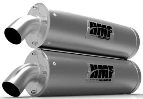 535543637487 Titan Series Exhaust Slip On Stainless Steel Center Mount