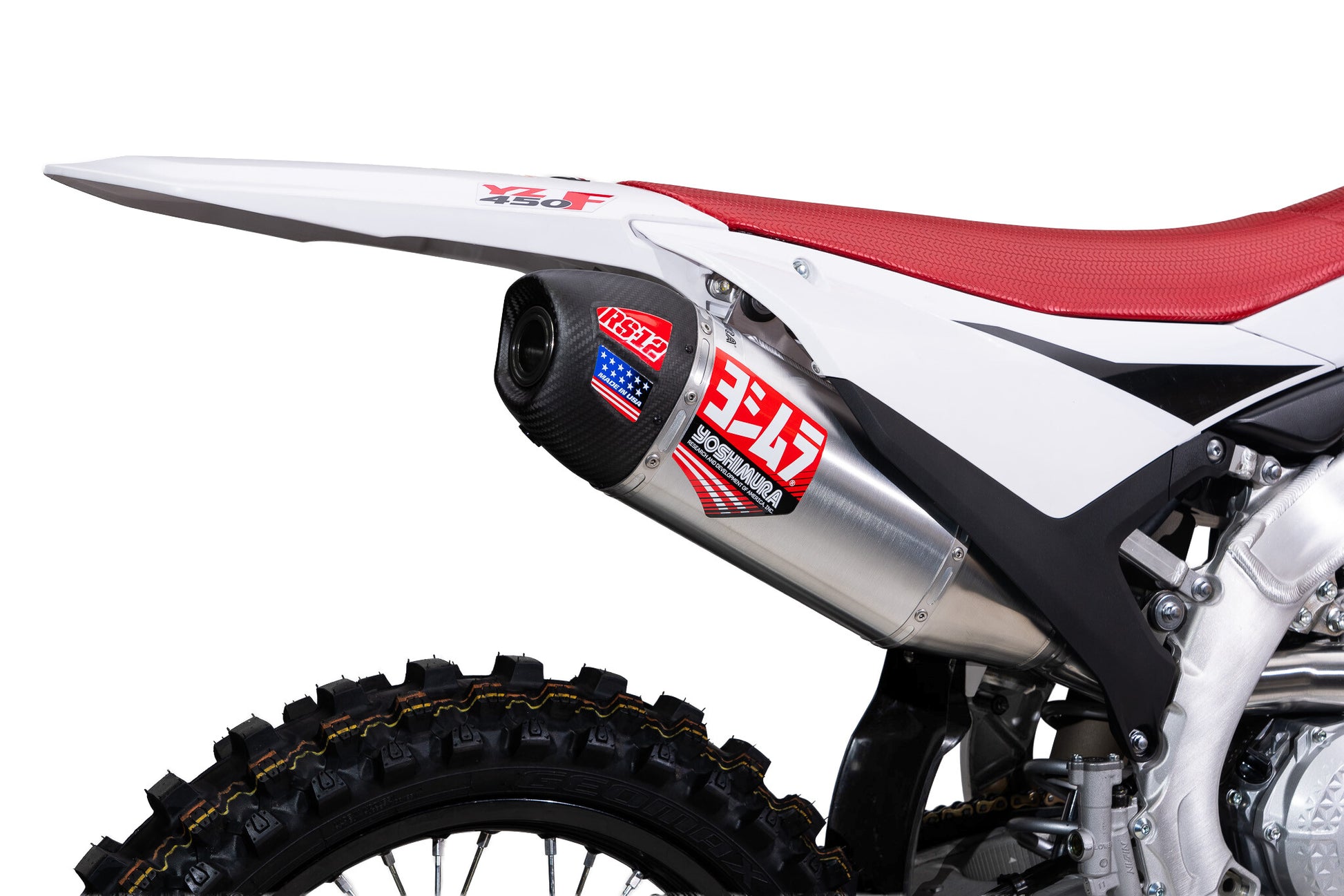 Yoshimura RS-12 Signature Series Exhaust 234852S320 - RS-12 Slip-ON SS AL CF