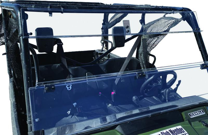 QuadBoss 375781 QuadBoss 16-22 Honda SXS1000 Pioneer 1000 Windbreak Folding Windshield - 375781