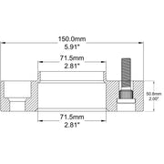 5450-5450H-E Revolution Adapter 5X4.5 To 5X4.5 2.00'Id/Od