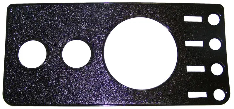 5457117NR Crown Automotive Dash Panel Overlay Black