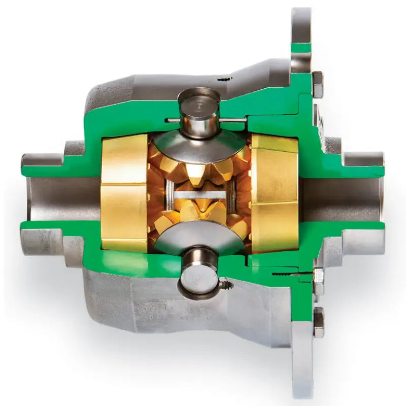 Cutaway view of a mechanical differential in Auburn Gear Ford 8.8 gear ford product