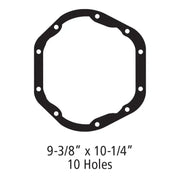 Black gasket with ten holes for Auburn Gear 73&down 30t 71-Curren differential upgrade