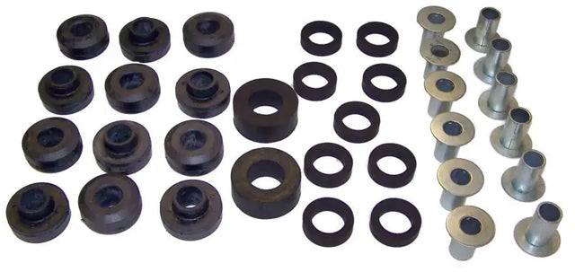5462446K Crown Automotive Body Mount Bushings Black