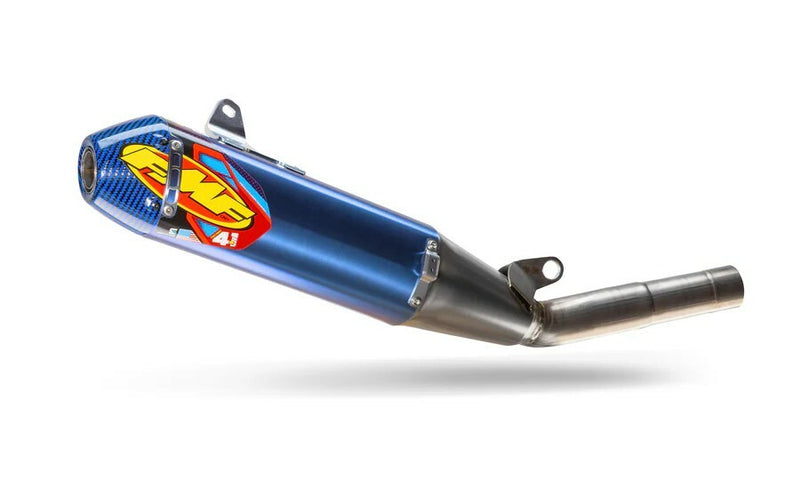 FMF Factory 4.1 Slip-On Exhaust 044488 - Blue 4.1 Rct Anod TI End Cap