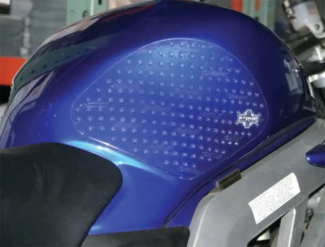 STOMPGRIP Tank Pad Kit Volcano Clear for Powersports