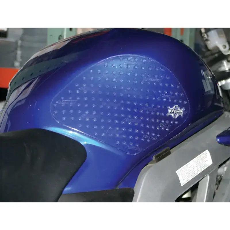 STOMPGRIP Tank Pad Kit Volcano Clear for Powersports