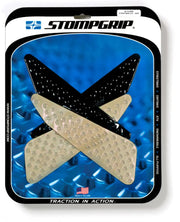 STOMPGRIP Tank Pad Kit Volcano Clear for Powersports