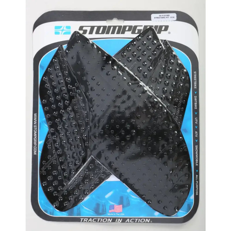 STOMPGRIP Street Traction Pad Black for Powersports
