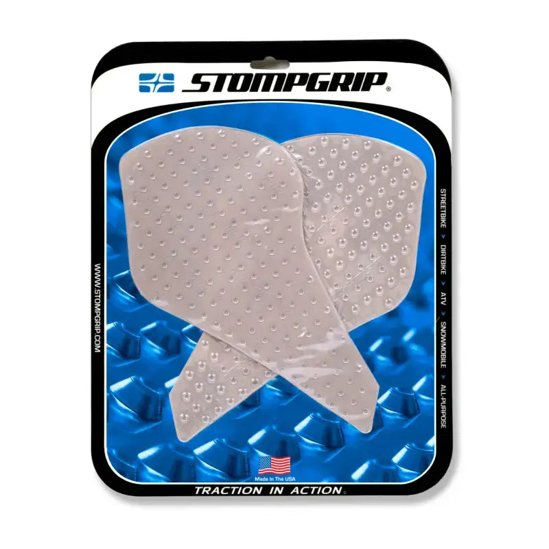 55-10-0159C Stompgrip Tank Pad Kit Volcano Clear - Street Traction