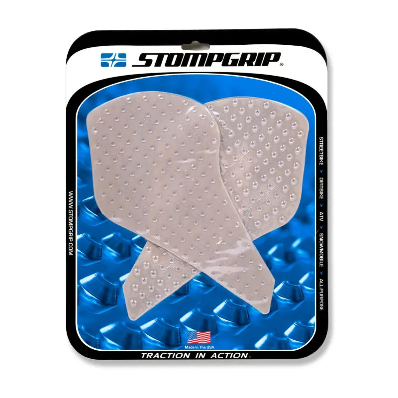 55-10-0159C Stompgrip Tank Pad Kit Volcano Clear - Street Traction