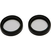 55-120 Fork Seal Kit, features patented 3 lip design, custom elastomer, reduces friction, extends seal life, sold in pairs.