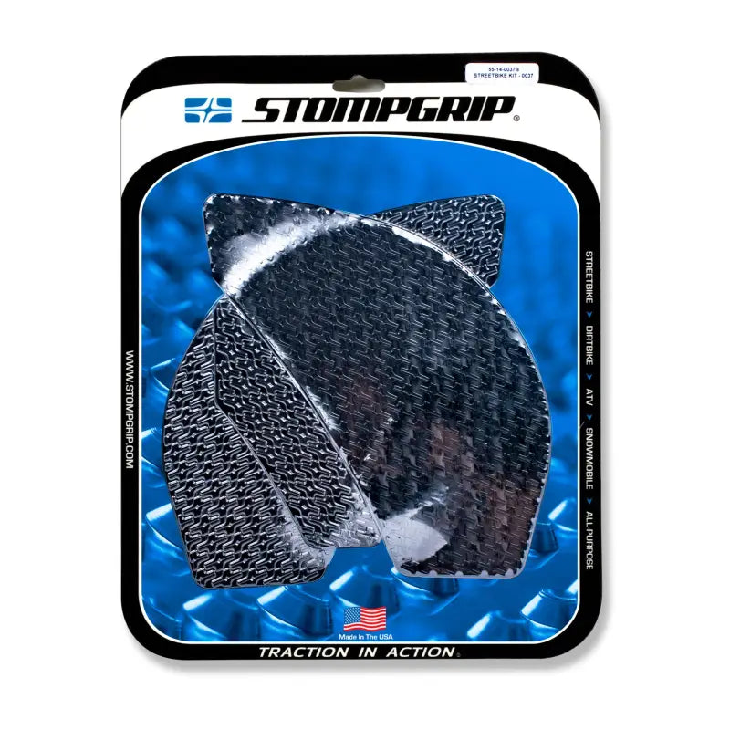 STOMPGRIP Tank Pad Kit Icon Black for Powersports