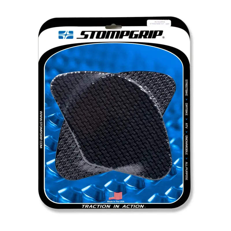 STOMPGRIP Tank Pad Kit Icon Black for Powersports