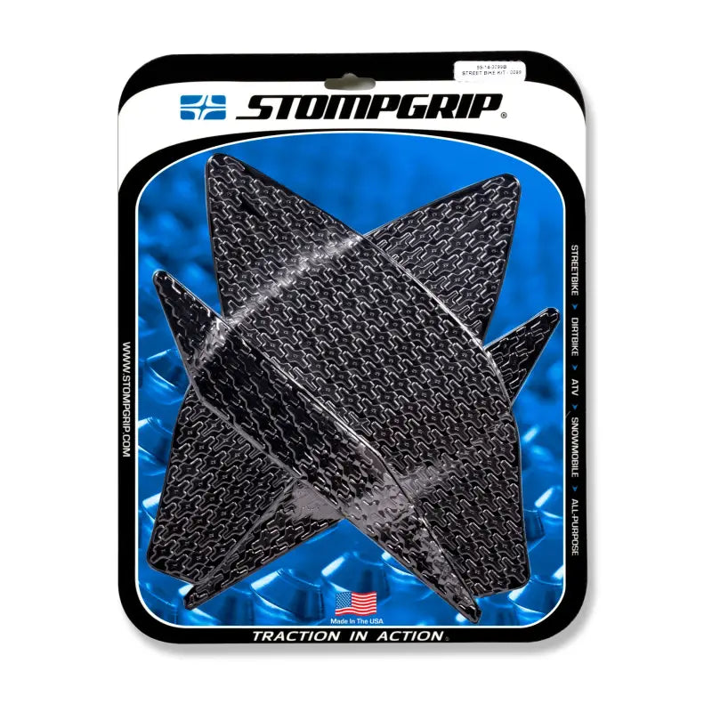 STOMPGRIP Tank Pad Kit Icon Black for Powersports
