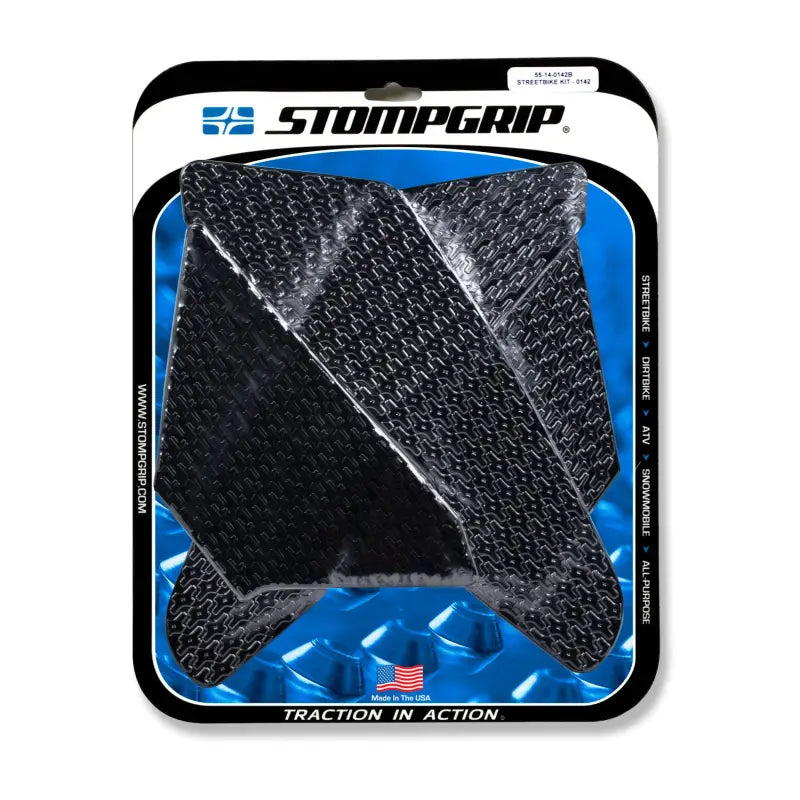 STOMPGRIP Tank Pad Kit Icon Black for Powersports