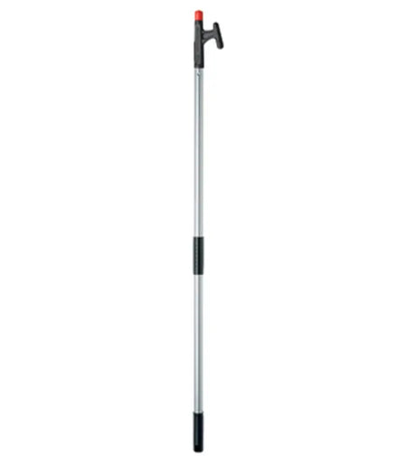 Telescoping pole with hook for 55004 Garelick Boat Hook Poly Head 4 Ft