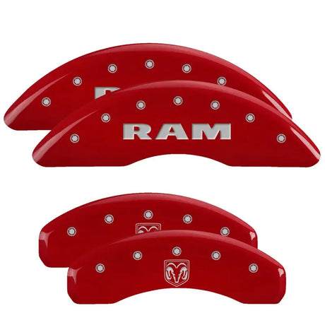 55006SRMHRD Mgp Caliper Set Of 4 Caliper Covers  Engraved F