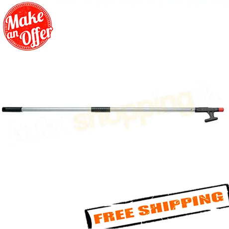 Extendable pole with trigger grip on the 55008 Garelick Boat Hook 8 Poly Head