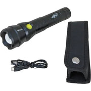 PERFORMANCE TOOL Flashlight 500 Lumen Rechargeable for Powersports