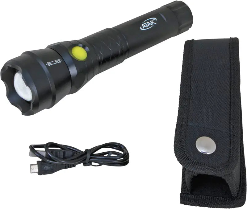 PERFORMANCE TOOL Flashlight 500 Lumen Rechargeable for Powersports