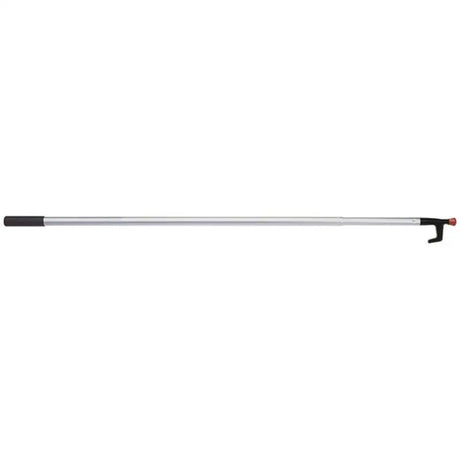 Silver extension pole with hook for Garelick Boat Hook Tele 4 - 7.5 inches