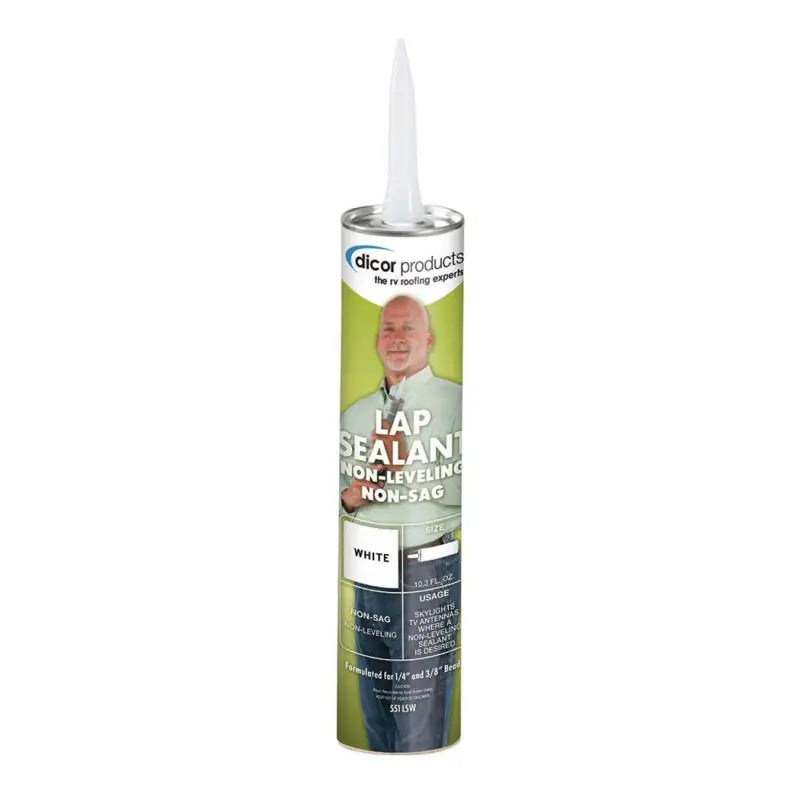 551LSW-1 Dicor Corp 10.3Oz Lap Sealant White