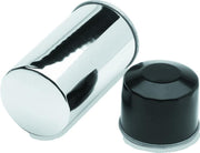 TwinPower 603602 Twin Power Twin Cam and M8 Black Oil Filter Replaces H-D 63731-99A with Backflow Valve - 603602