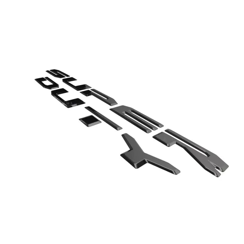 55557BPFD Putco Ford Super Duty Letters (Stamped/ B