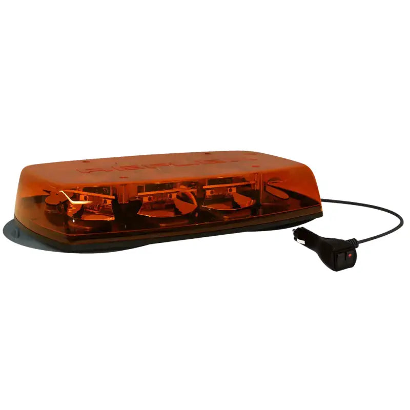 Amber emergency light bar with cigarette lighter plug for Ecco Elect LED Minibar setup