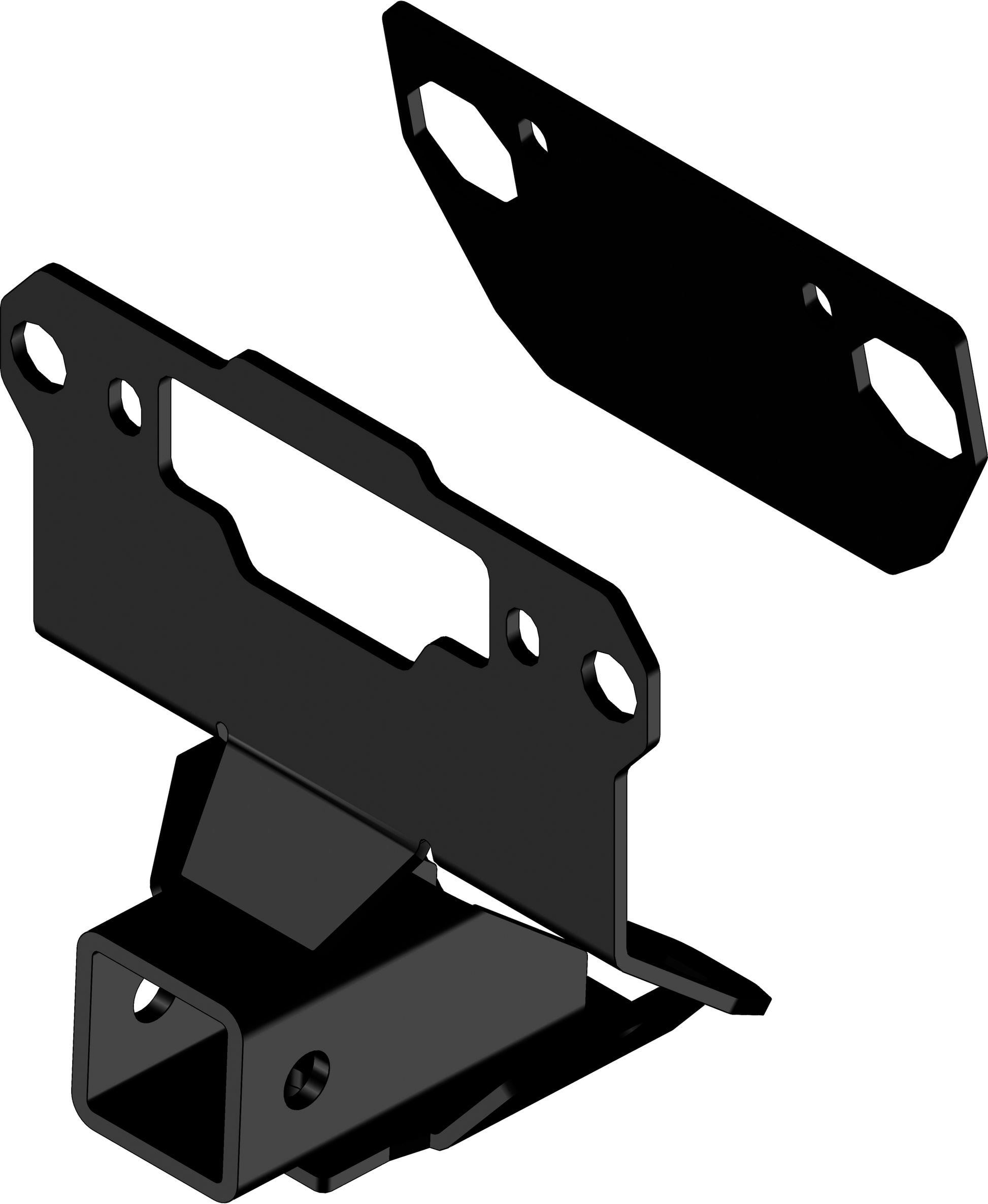 KFI Front Mount Plows Mounts/Brackets 102320 - HD11 Lower Rec