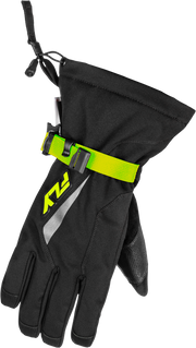 Title Gauntlet Gloves Black/Hi Vis Lg