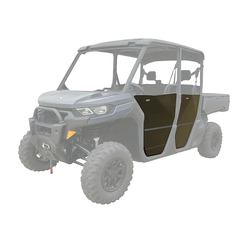 Rival Powersports USA Half Doors Body 2444.7266.3 - Alloy Lower Front Door Pair