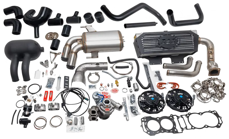 560-0340 S&S Offroad Turbocharger Kit 2023-2024 Krx4 - RV and Auto Parts