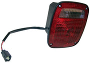 56018648AC Crown Automotive Tail Light Assembly Red/ Clear Lens
