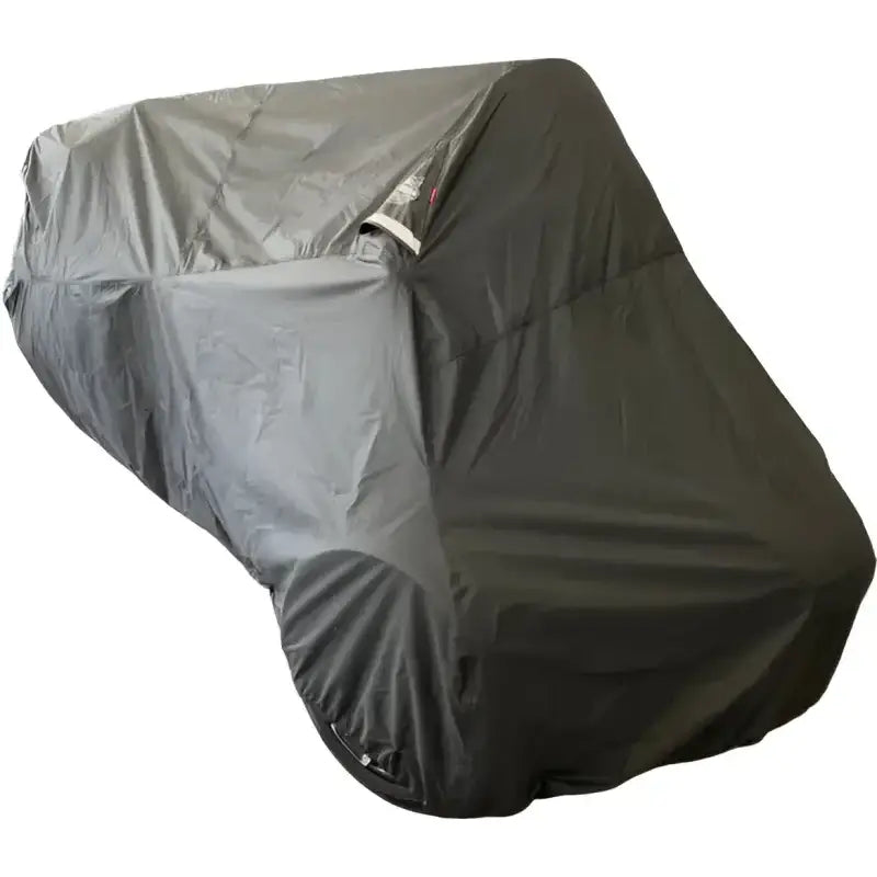 WeatherAll Plus Motorcycle covered with a snug fit motorcycle cover for full protection