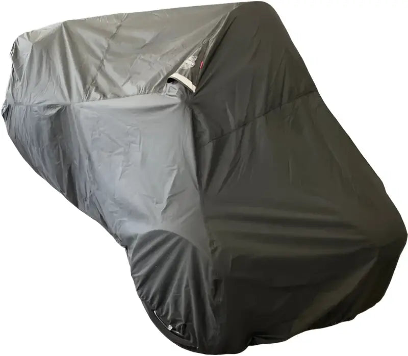 WeatherAll Plus Motorcycle covered with a snug fit motorcycle cover for full protection