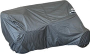 Covered motorcycle with Weatherall Plus Motorcycle Cover offering a snug fit for protection