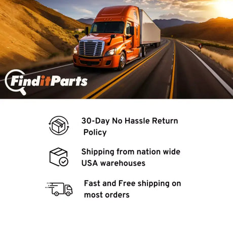 Semi-truck on highway with 560326 Speedfx Pipe Run Tee for smooth pipe run setup