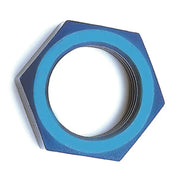Blue nylon lock nut for 560331E SPEEDFX -3AN bulkhead nut application