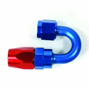 Red and blue anodized aluminum pipe tee fitting for 560425BK Speedfx NPTF Blk Flar