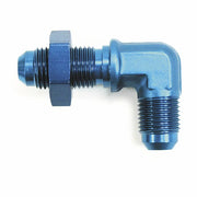 560433BK Speedfx -4An 90 Degree Bulkhead Flare - Blk - Fittings and Plugs