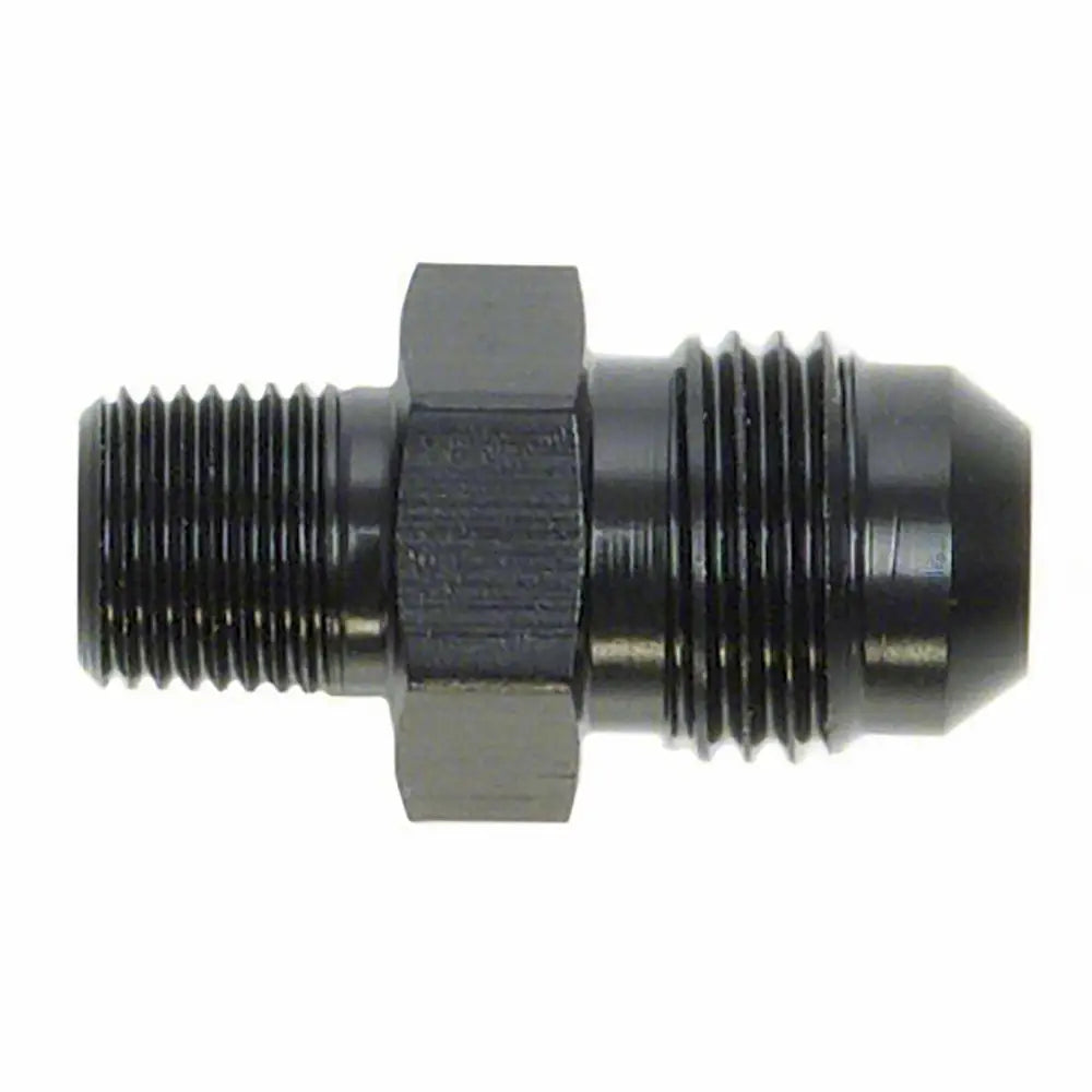 560496BK Speedfx -4An X1/4Nptf Blk St Fl To Pipe Adp - Fittings and Plugs